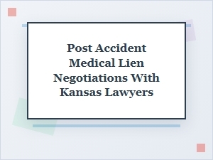 Navigating Post-Accident Medical Liens After Kansas Rideshare Crashes